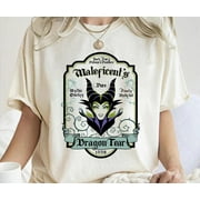 Disney Maleficent Dragon Tear T-Shirt, Disney Sleeping Beauty Villains Shirt, Villains Era, Disneyland Family Vacation Matching